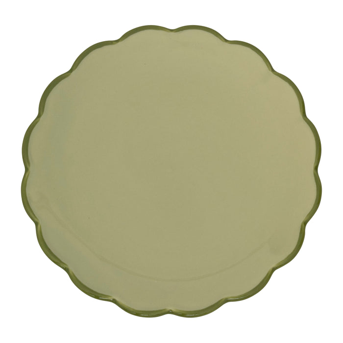 Urban Nature Culture Good Morning Gebaksbord Sculpted - Pale Green - 4 st.