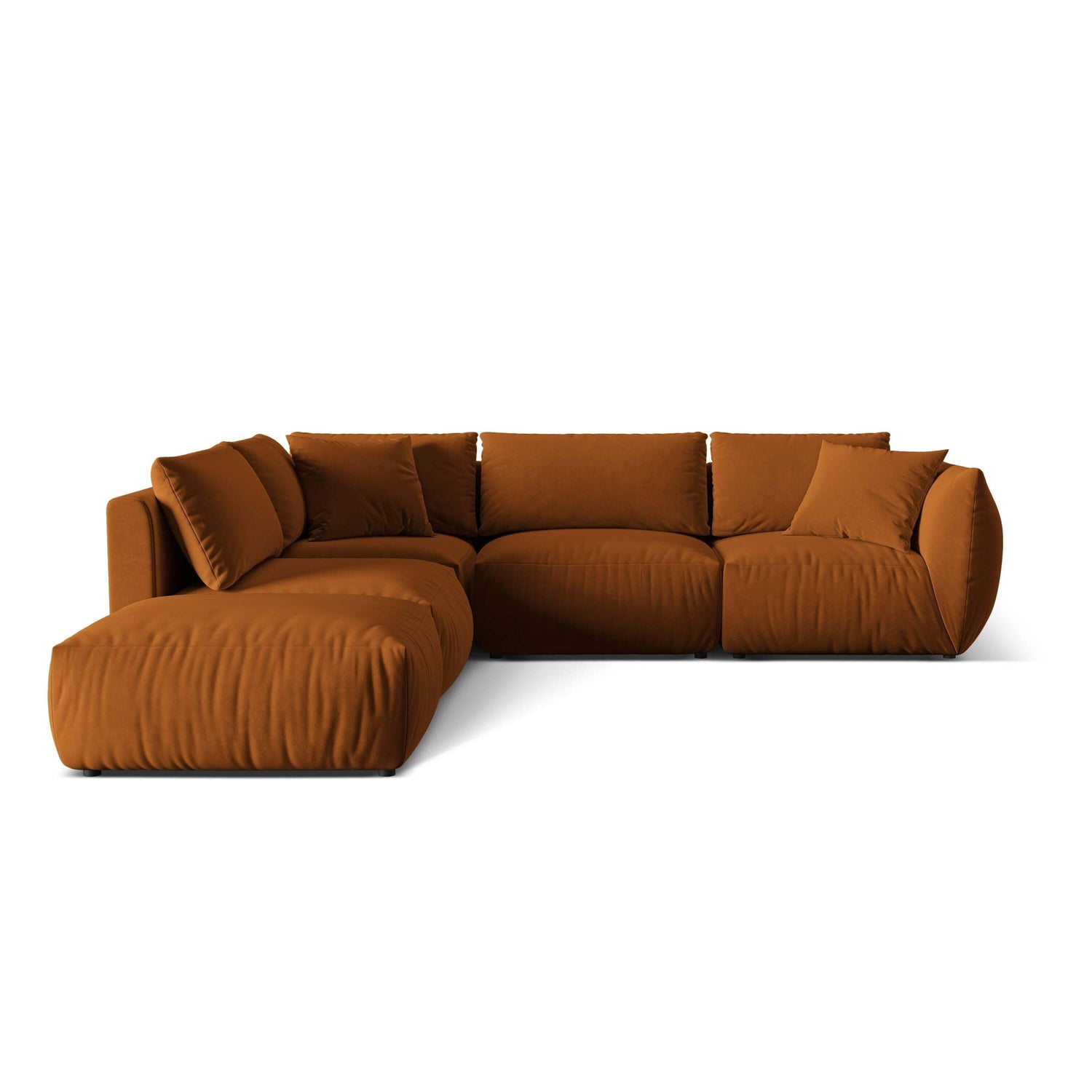 Micadoni Hoekbank Christ 4-zits links velvet