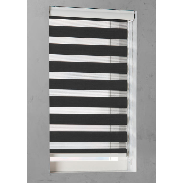 Rollit Noah Duo Rolgordijn Zwart