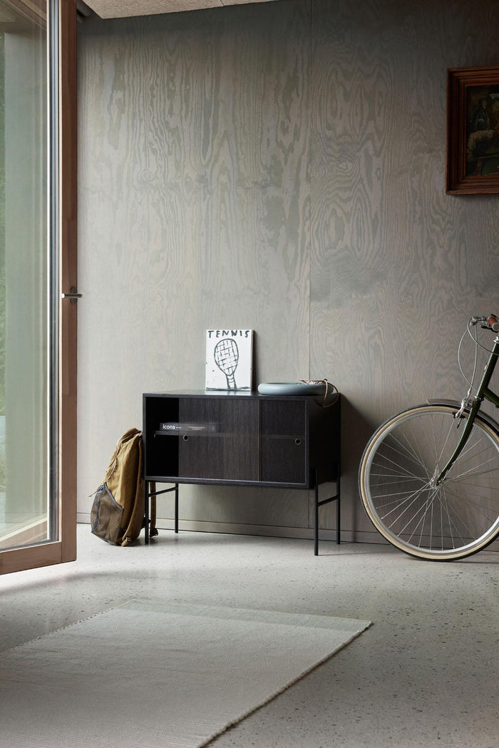 Hifive 75 dressoir H65 glas licht eiken