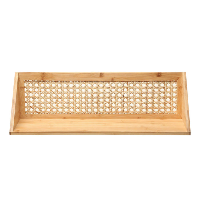 Calicosy - Wandplank bamboe rotan - L50 cm