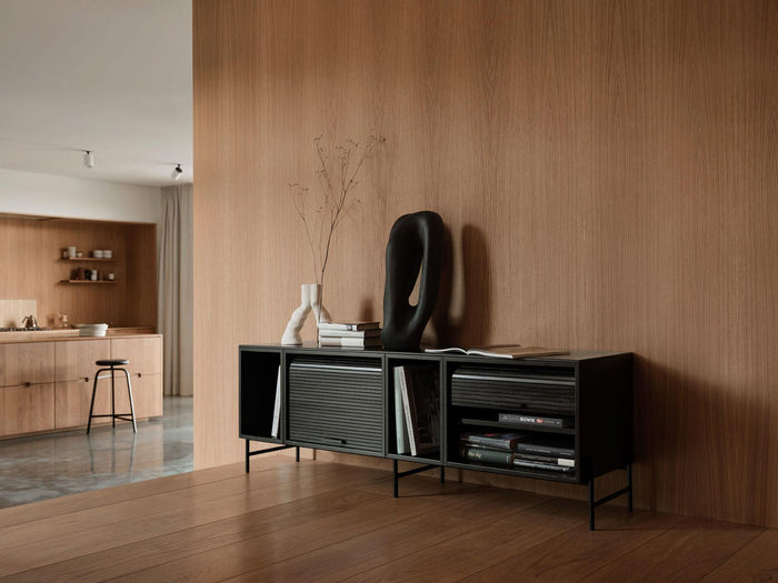 Hifive 200 dressoir H52 zwart eiken