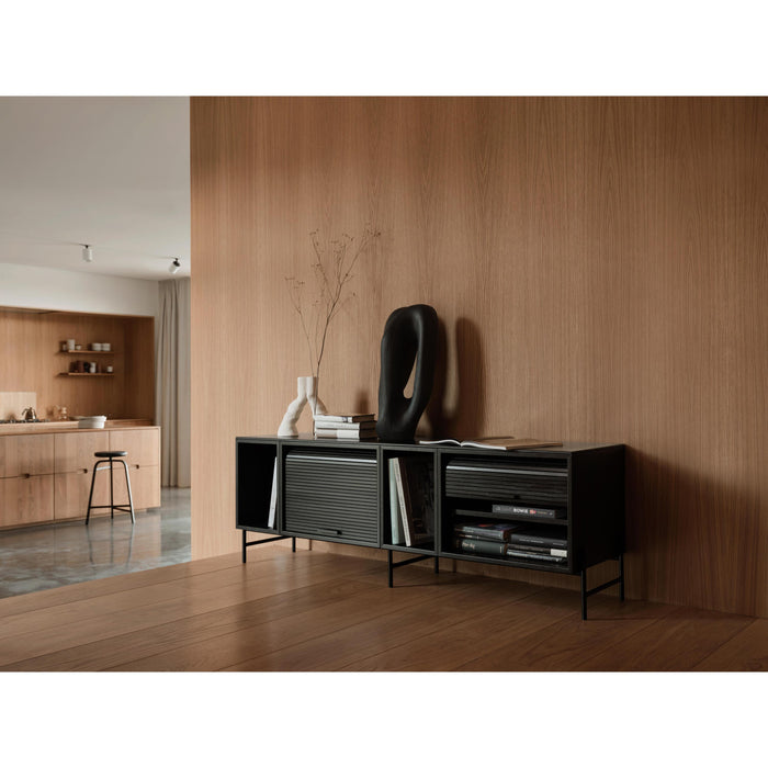 Hifive 75 dressoir H52 zwart eiken