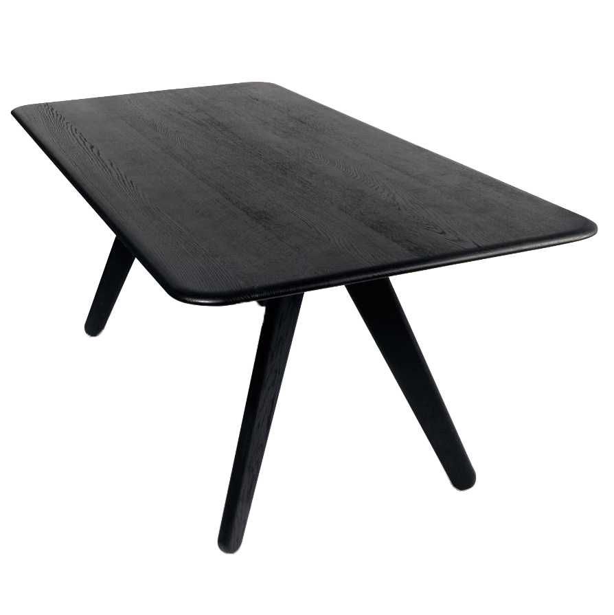 Slab eettafel 200x96 zwart