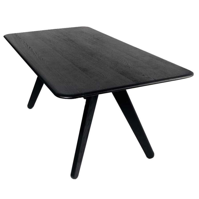 Slab eettafel 200x96 zwart