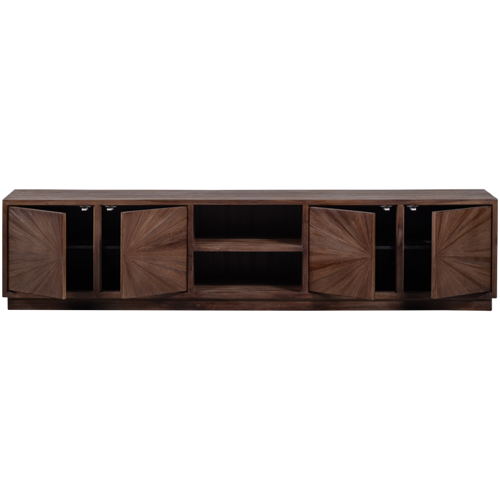 WOOOD Sun Organic Sidetable| Bureau - Recycled Teak - Bruin