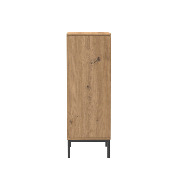 Calicosy - Hoog ladekast 5 laden LENNY - H100 cm - Metaal