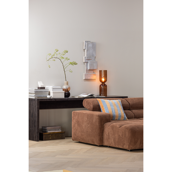 WOOOD Maan Sidetable - MDF - Donkerbruin - 76x200x45