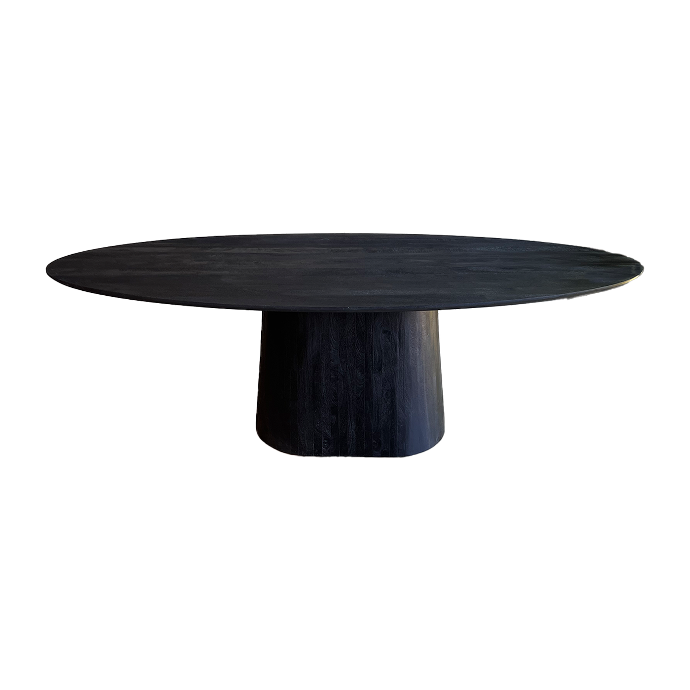 Eetkamertafel Oslo ovaal Zwart 200cm