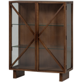 WOOOD Kella Kast 2-Deurs - Mango Hout - Bruin - 132x100x44