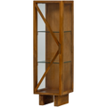 WOOOD Kella Kast 1-Deurs - Mango Hout - Naturel - 137x40x39