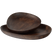 WOOOD Sevran Dienblad - Mango Hout - Donkerbruin - Set van 2