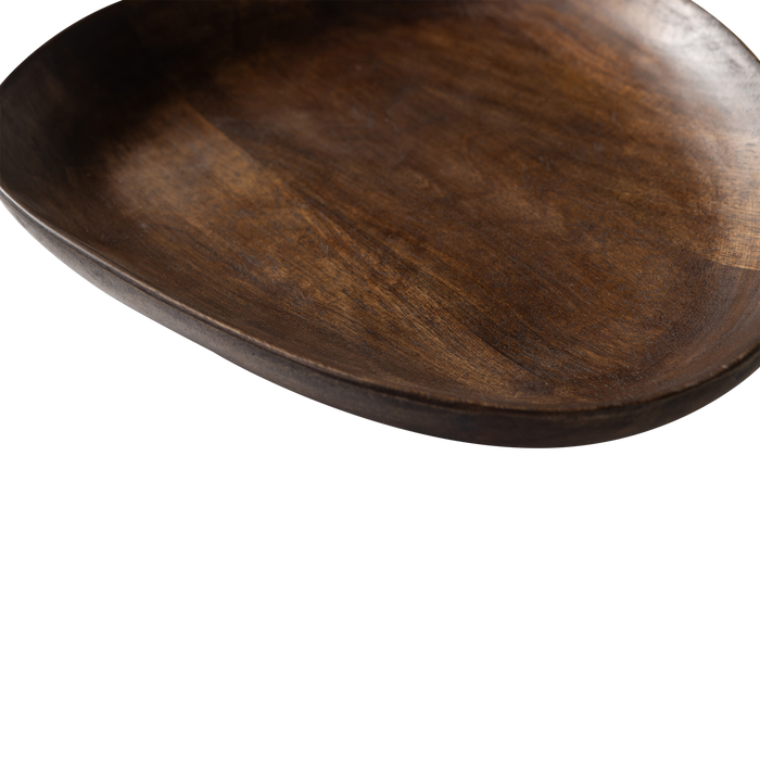 WOOOD Sevran Dienblad - Mango Hout - Set van 2