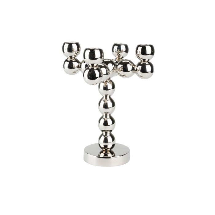 Zuiver Bubbles Four Kandelaar Shiny Zilver