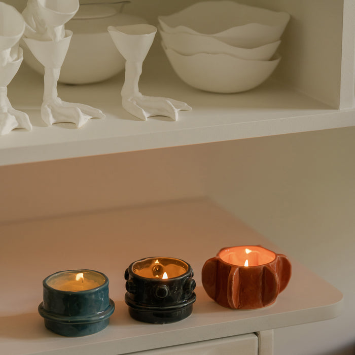 SERAX - Marie Michielssen - Glazed Molly Waxinelichthouder - Set van 3