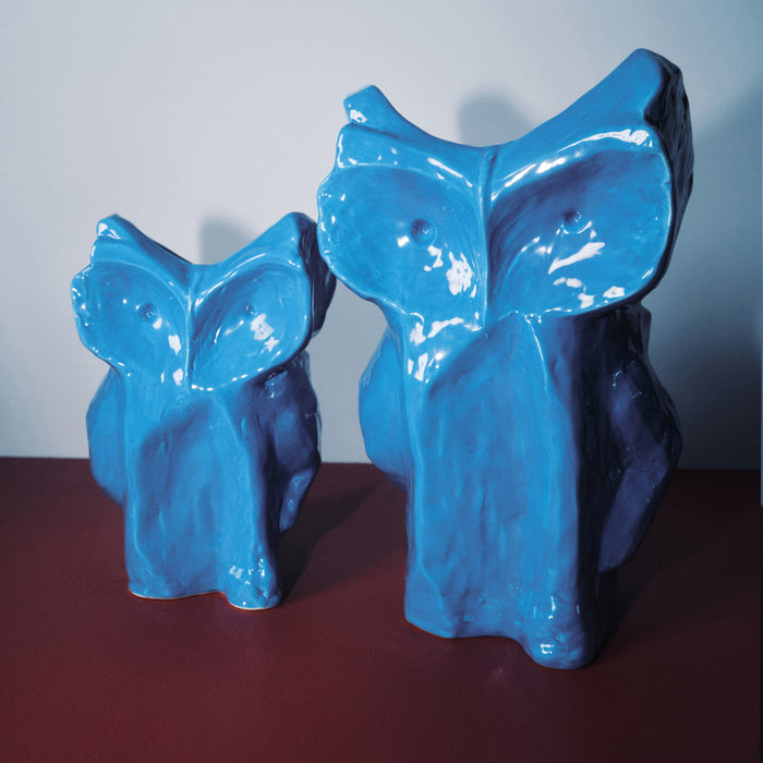 SERAX - Marni - Owl After Midnight Vaas S - Blauw