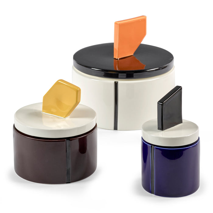 SERAX - Carolina Castiglioni - Plan C Geurkaars Ø 8,5 cm - Blauw/Zwart