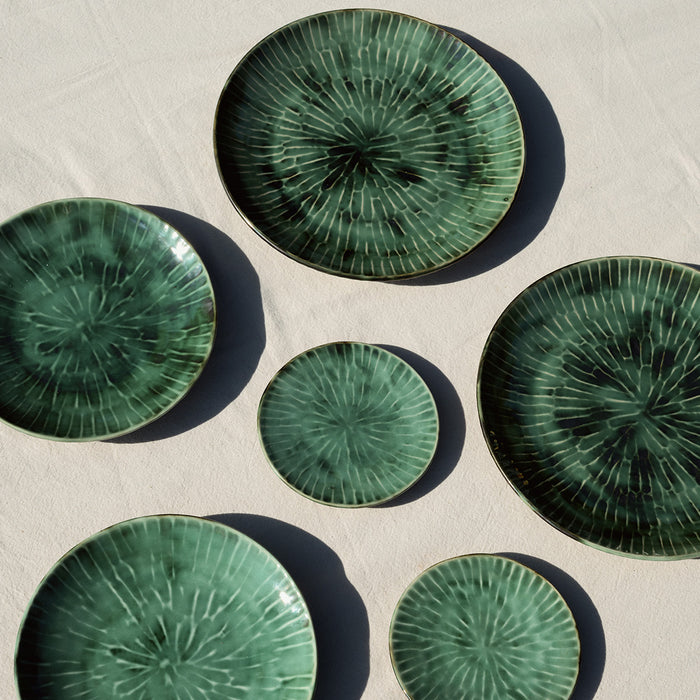 SERAX - Pascal Naessens - Verde Lanza Bord Ø 22 cm - 2 st. - Groen