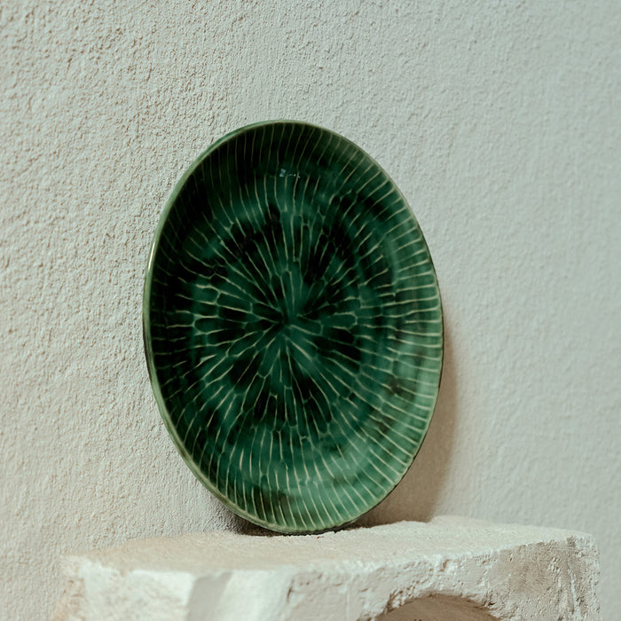 SERAX - Pascal Naessens - Verde Lanza Bord Ø 27 cm - 2 st. - Groen