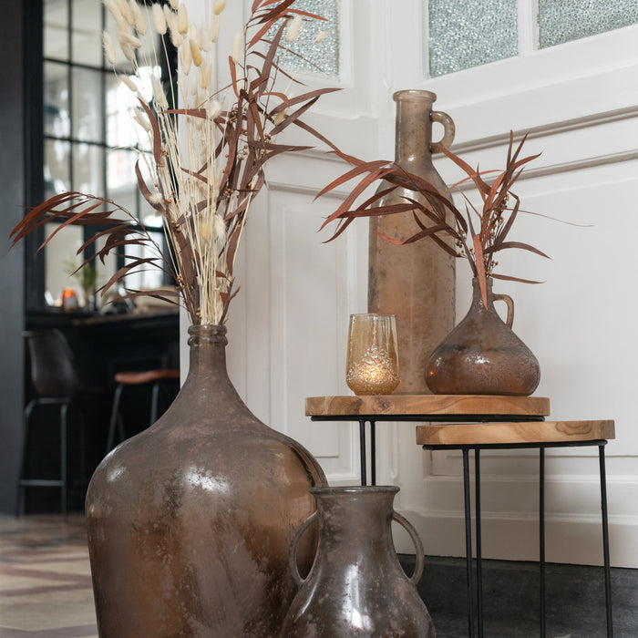 J-Line droogbloemen  - Bundel Pluim Hazenstaart Gedroogd - r