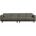 WOOOD Statement 4-Zits Bank - Polyester - Frost - 77x280x93