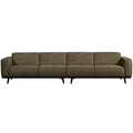 WOOOD Statement 4-Zits Bank XL - Polyester - Bonsai - 77x372x93