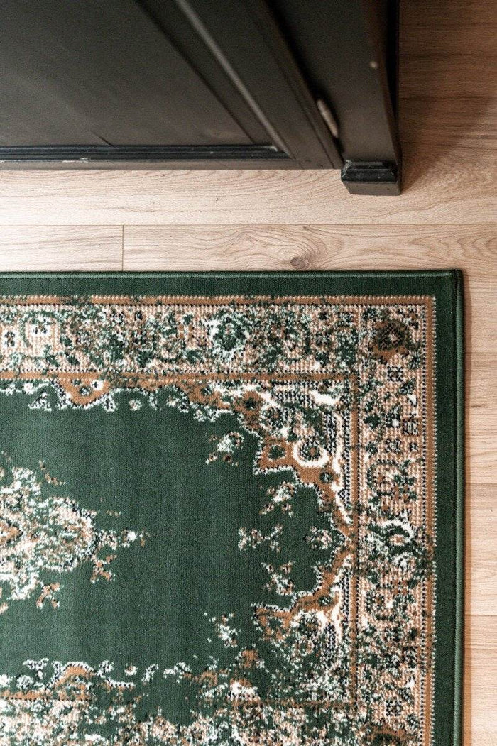 Interieur05 Vintage Vloerkleed Keshan Groen - 160 x 230 cm