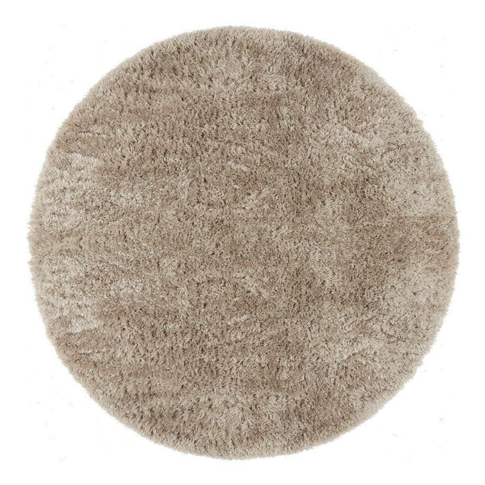 Interieur05 Rond Hoogpolig vloerkleed Fender wit|creme - 240 x 240 cm