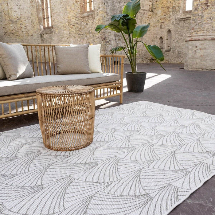 Interieur05 Buitenkleed Deco bruin|grijs dubbelzijdig - 240 x 340 cm