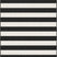 Eva Interior Buitenkleed Stripes zwart|wit dubbelzijdig - 160 x 230 cm