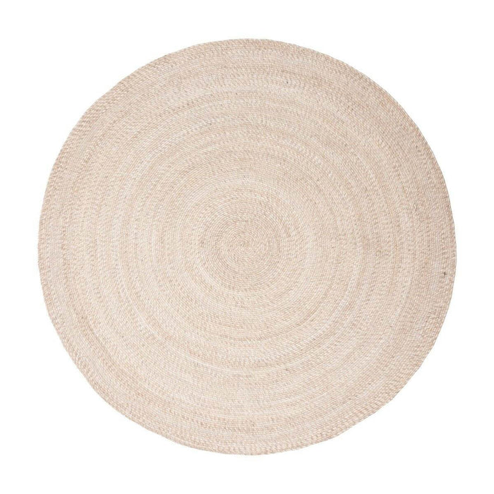 Interieur05 Rond wollen vloerkleed Gapo beige - 180 x 180 cm