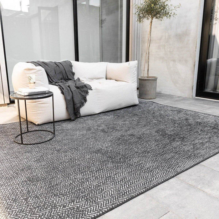 Buitenkleed Dahl Zwart Eva Interior - 160 x 230 cm