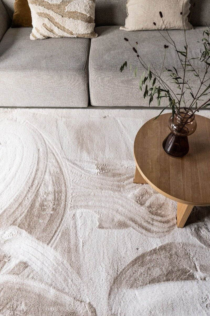 Interieur05 Zacht Hoogpolig Vloerkleed Lux Creme - 160 x 230 cm