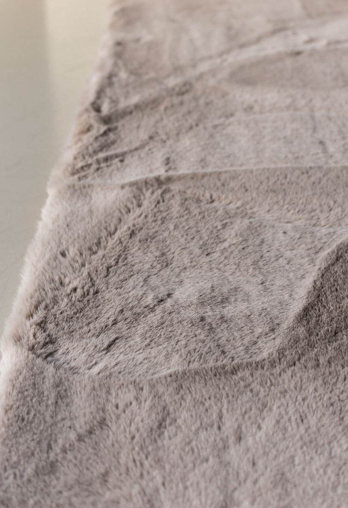 Interieur05 Zacht Hoogpolig Vloerkleed Lux Beige | Taupe