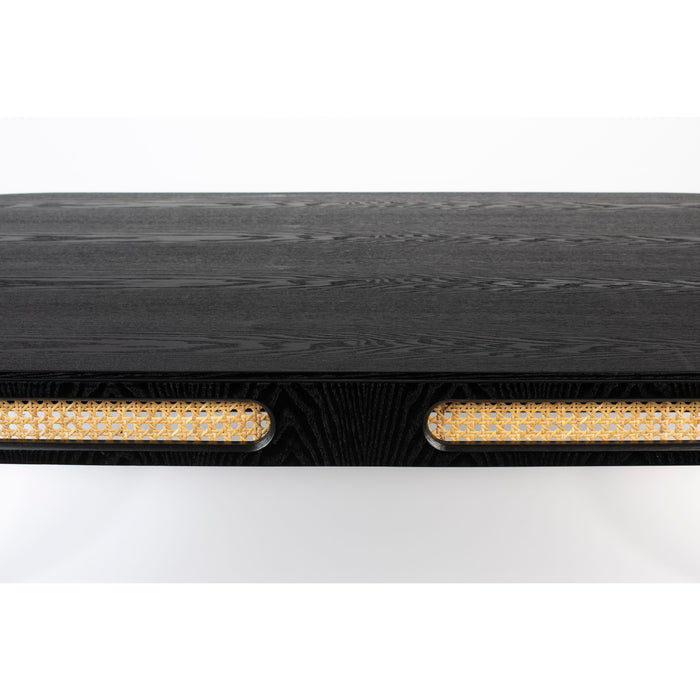 Bold Monkey Don't Stop The Webbing eettafel 180x90 cm  - Zwart