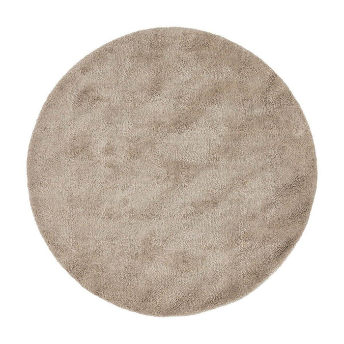Interieur05 Rond Berber Vloerkleed Zand Nador - 160 x 160 cm