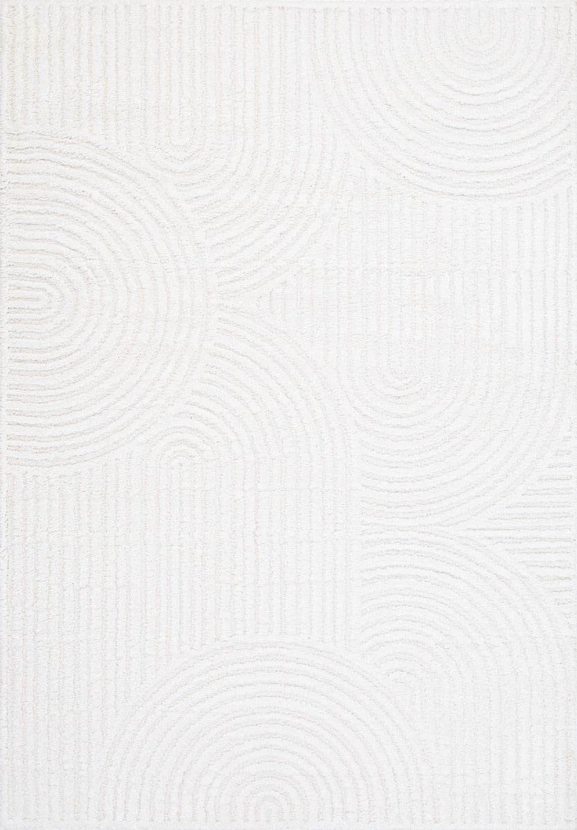 Interieur05 Scandinavisch vloerkleed Oskar creme|wit - 140 x 200 cm