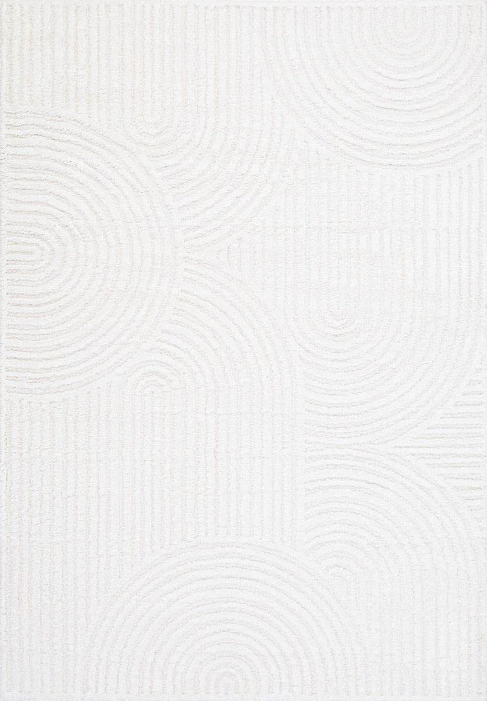 Interieur05 Scandinavisch vloerkleed Oskar creme|wit - 140 x 200 cm