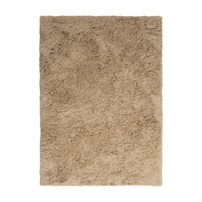 Hoogpolig Vloerkleed Pilo Beige Polyester Interieur05 - 80 x 150 cm