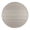 Interieur05 Rond Wollen Vloerkleed Lichtgrijs Vik - 240 x 240 cm