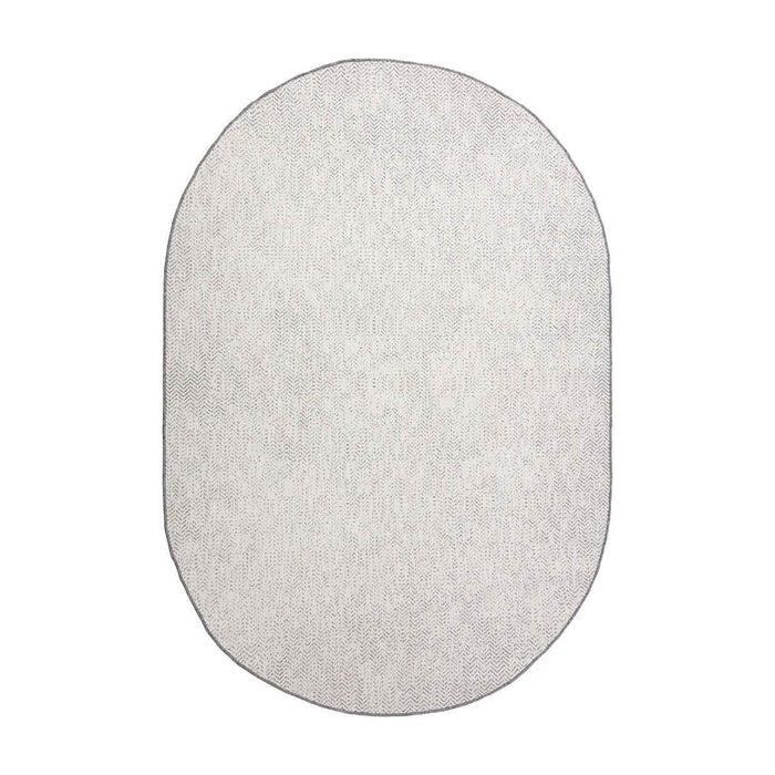 Eva Interior Buitenkleed Dahl Ovaal - Grijs - Dubbelzijdig