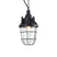 QAZQA Industriële hanglamp zwart met glas - Cabin