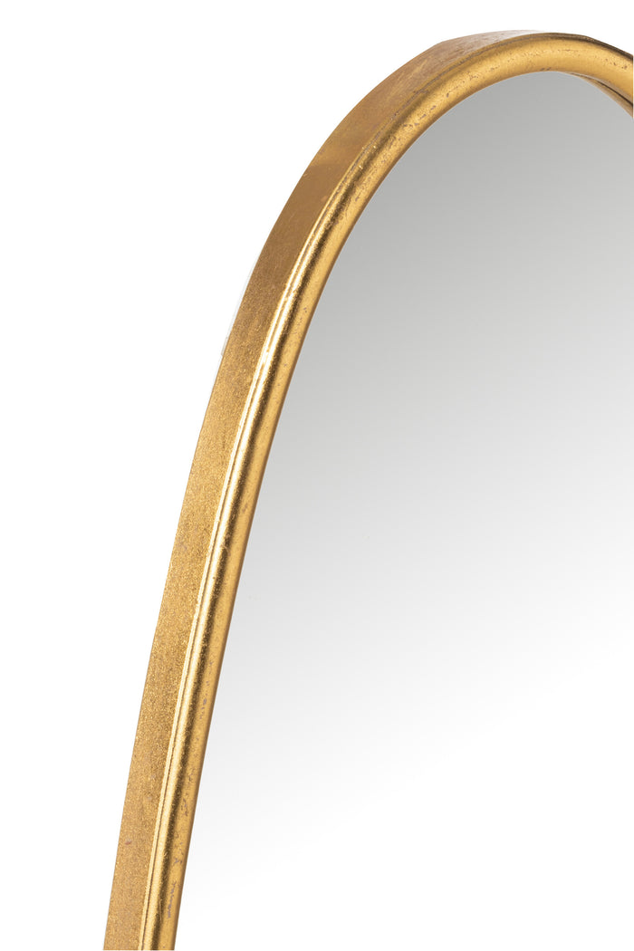 J-Line spiegel Abstract - glas - goud - small - 33 x 73 cm