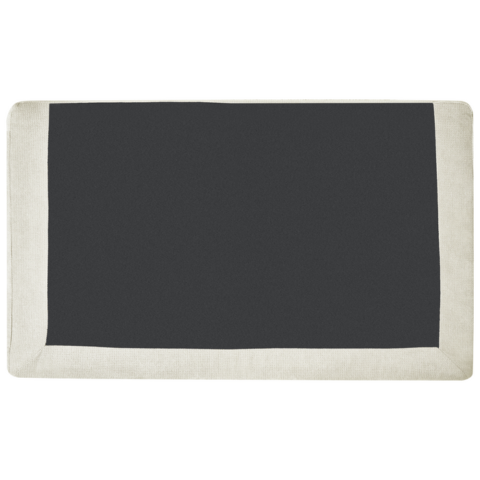 Beliani - MALOY - Hoekbank - Gebroken wit - Rechtszijdig - Polyester