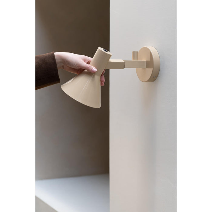 it's about RoMi Wandlamp Stavanger - Beige - 31x15x20cm