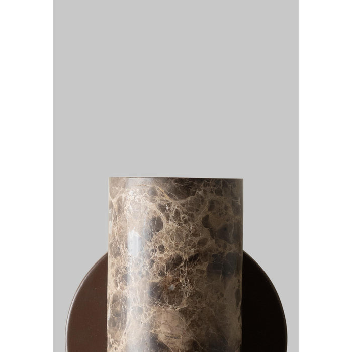 it's about RoMi Wandlamp Tivoli - Bruin - 10x12x17cm