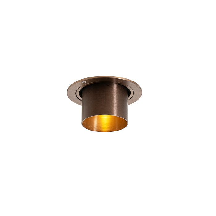 QAZQA Smart inbouwspot donkerbrons rond kantelbaar incl. Wifi GU10