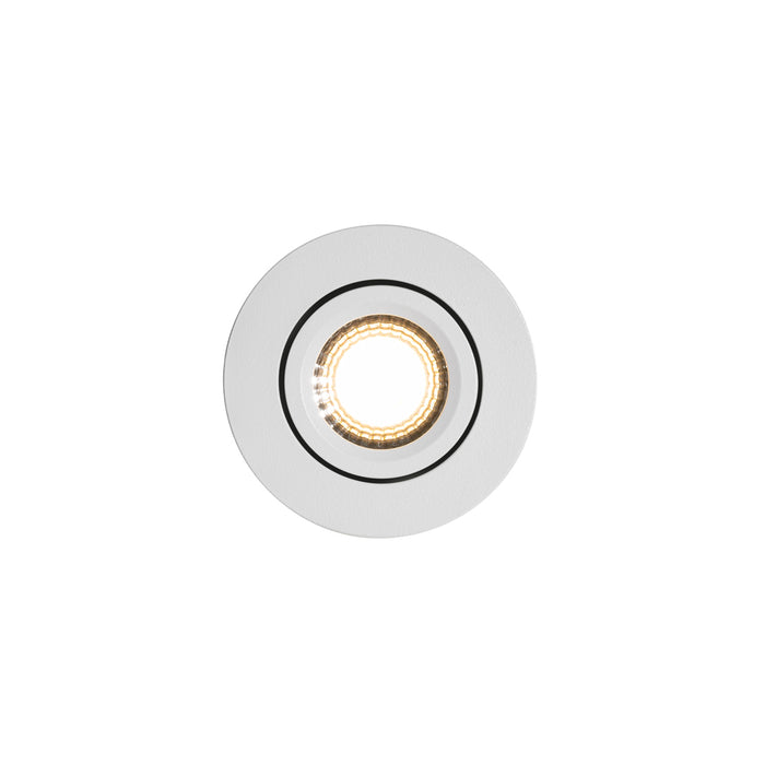 QAZQA Set van 6 inbouwspots wit kantelbaar 6,5cm incl. LED IP54 ultra