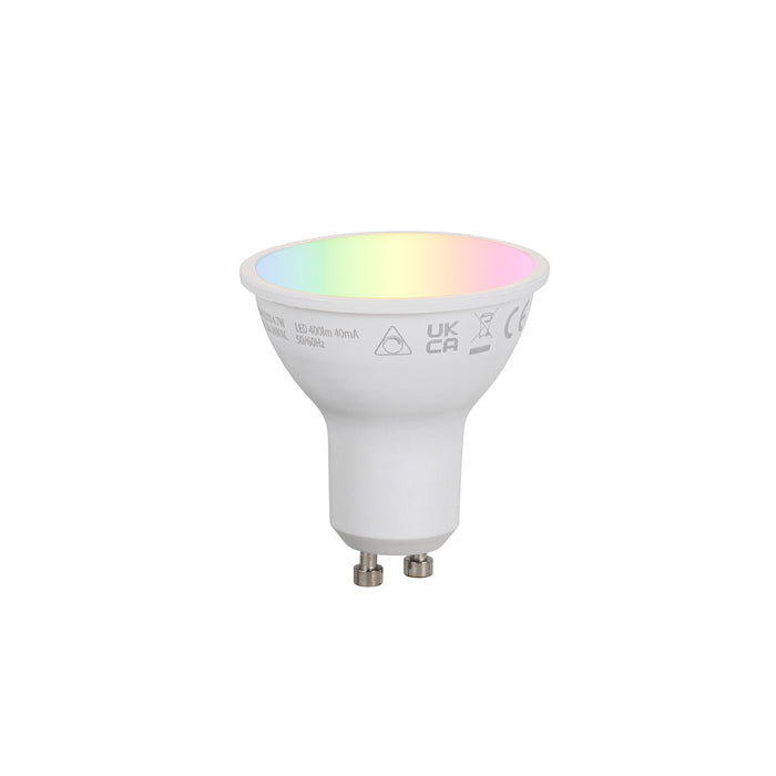 QAZQA Smart grondspot staal 2-lichts verstelbaar IP65 incl. 2 GU10