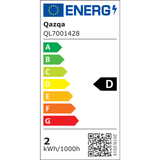QAZQA Wandlamp zwart 4-stap sensor magnetisch incl. LED oplaadbaar -